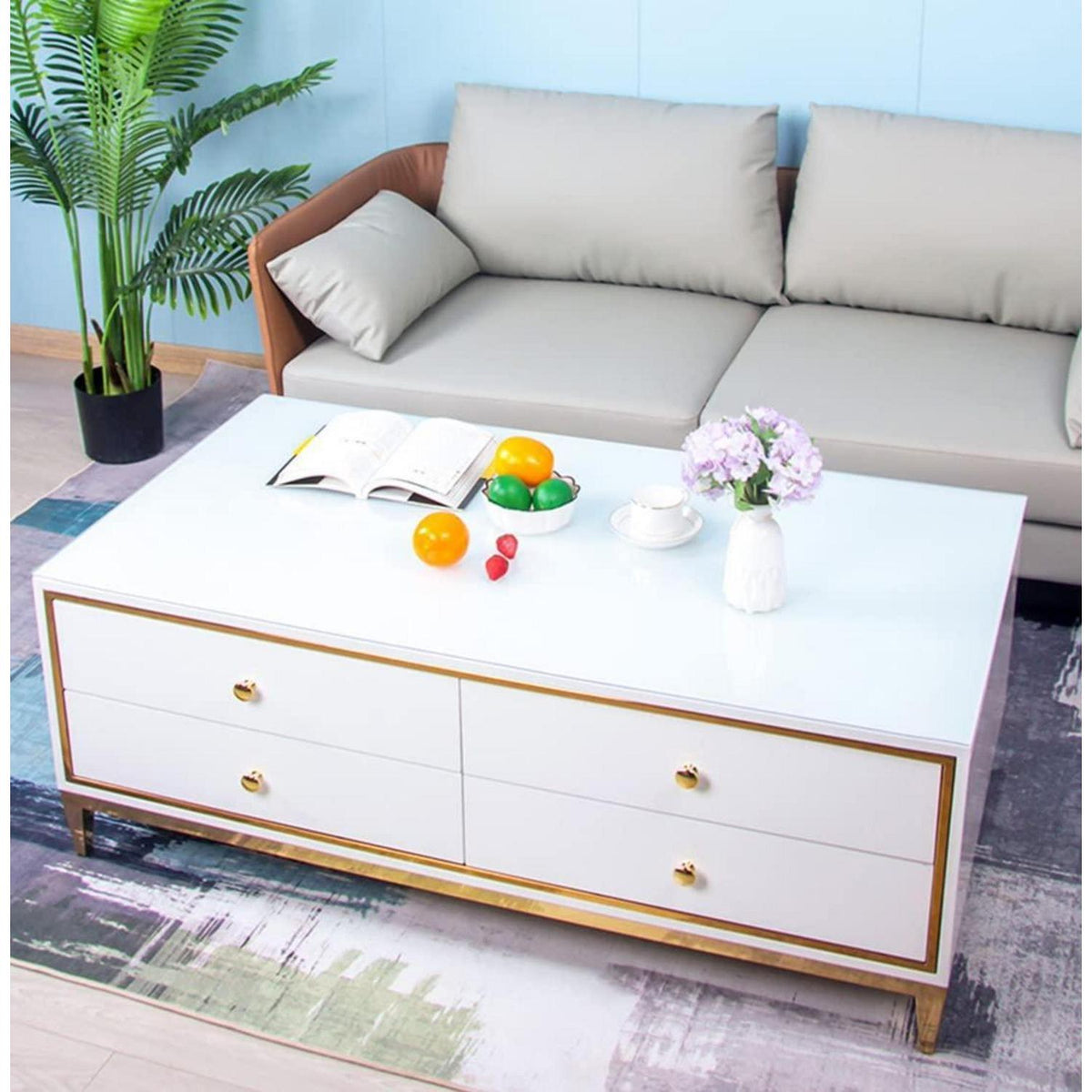 PVC Tischdecke Transparent Rechteckig 80x180cm - 2mm Dicke