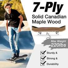 Komplettes Cruiser Skateboard 31x8 Zoll – Robust & Für Anfänger