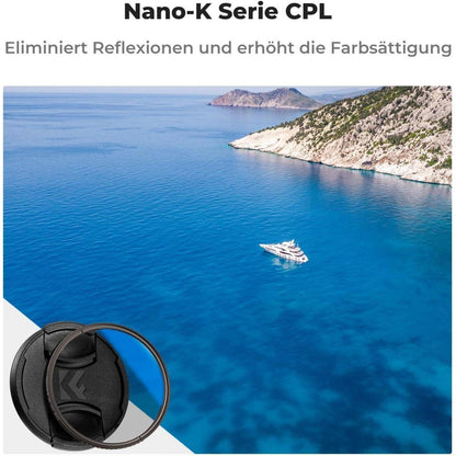 62mm CPL Filter Polfilter mit
