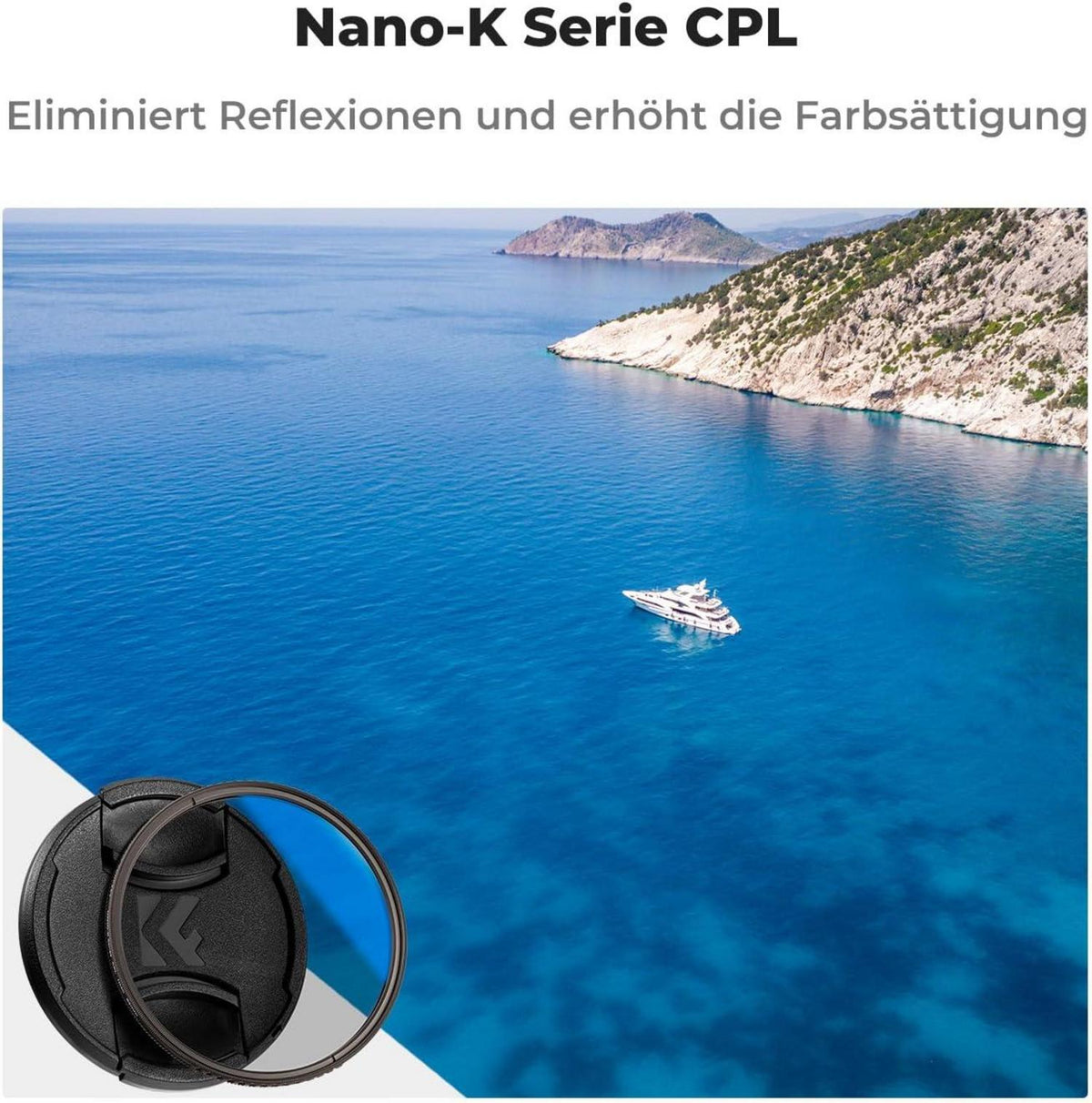 62mm CPL Filter Polfilter mit