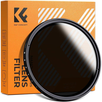 82mm Variabler ND-Filter ND2-ND400 (1-9 Stop) Slim