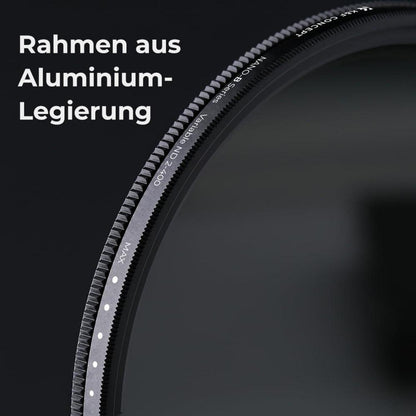 82mm Variabler ND-Filter ND2-ND400 (1-9 Stop) Slim