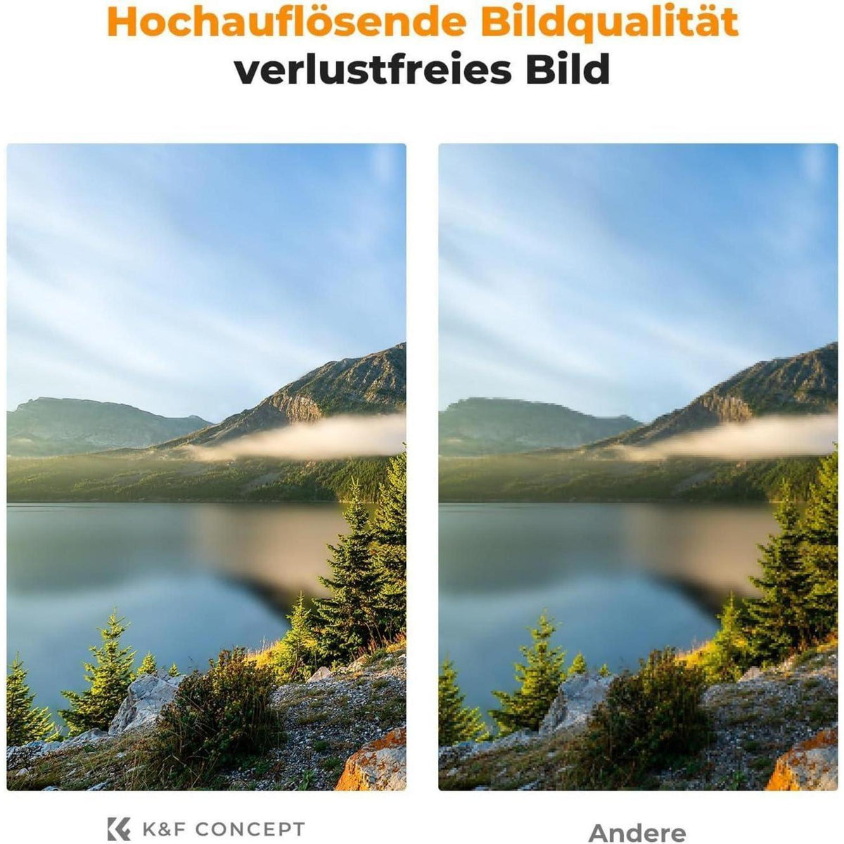Magnetischer Variabler Graufilter ND2-32 (1-5 Stop) 58mm
