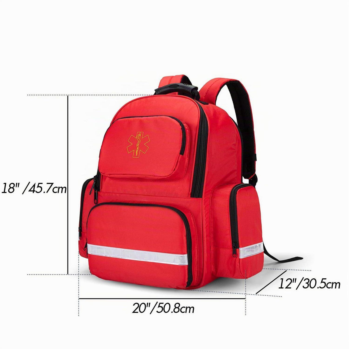 Notfallrucksack Medizinischer Erste Hilfe Set Rot
