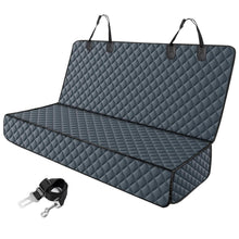 Hundedecke Auto Rückbank – Kratzfest & Wasserdicht, Grau 137x120cm