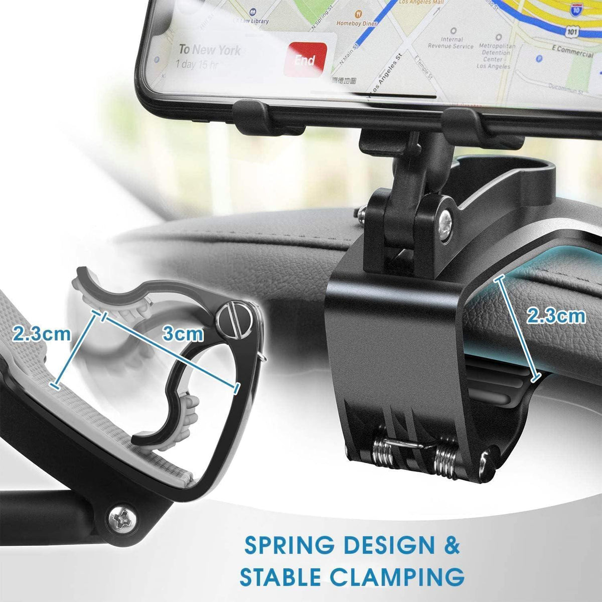 360° Auto Handyhalterung für Dashboard & Armaturenbrett