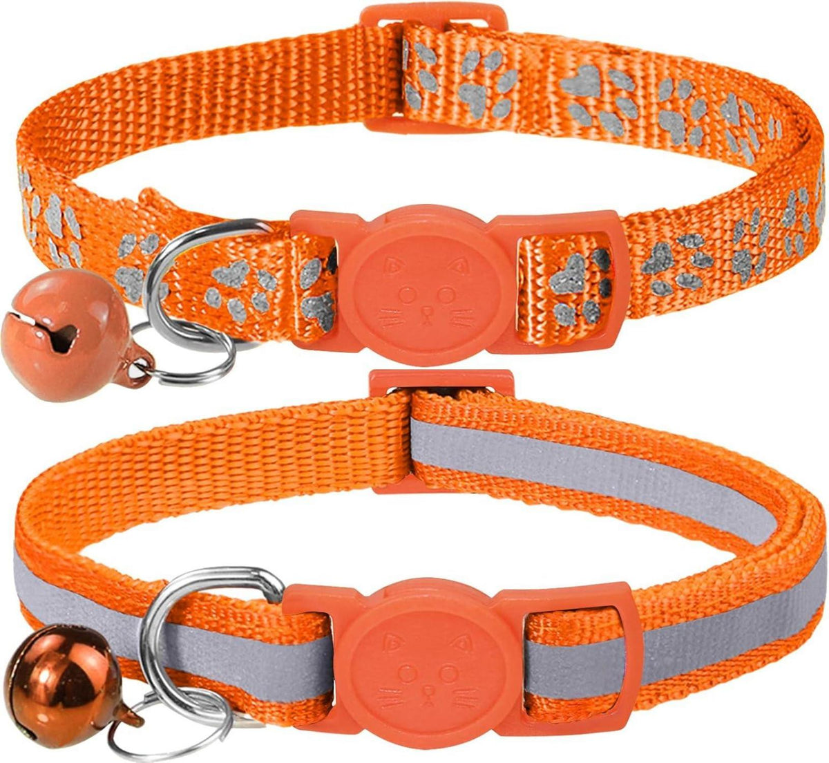 Reflektierendes Katzenhalsband mit Sicherheitsverschluss und