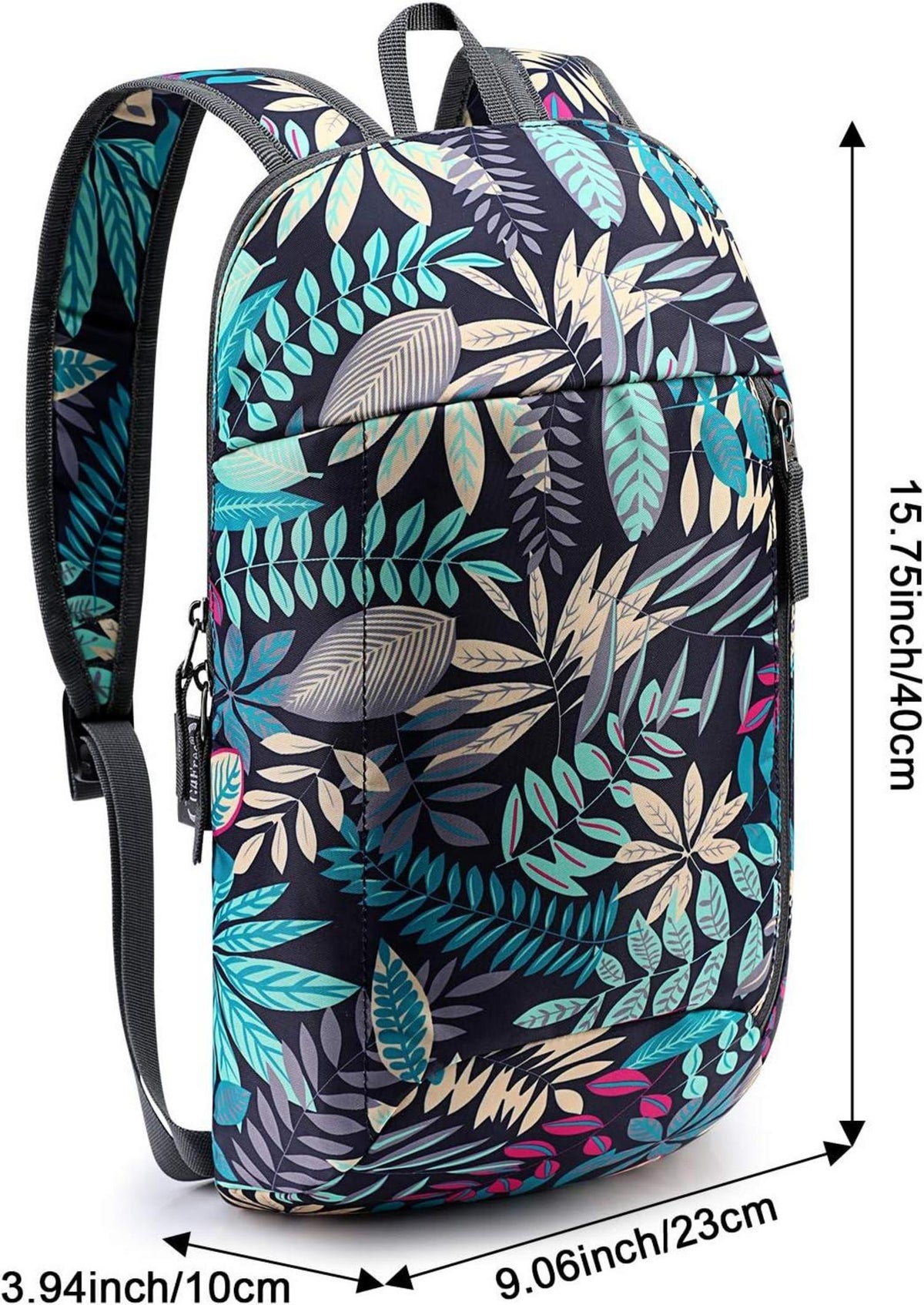 Mini Daypack 10L Multifunktionaler Wanderrucksack Blau