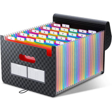 A4 Dokumentenmappe mit 26 Taschen, Erweiterbarer Dateiordner