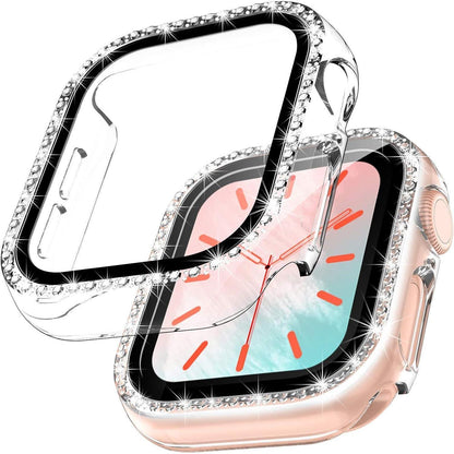 Schutzhülle für Apple Watch 44mm mit Displayschutz, transparent
