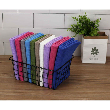 8er-Set Microfaser Küchentücher 45x65 cm Pink