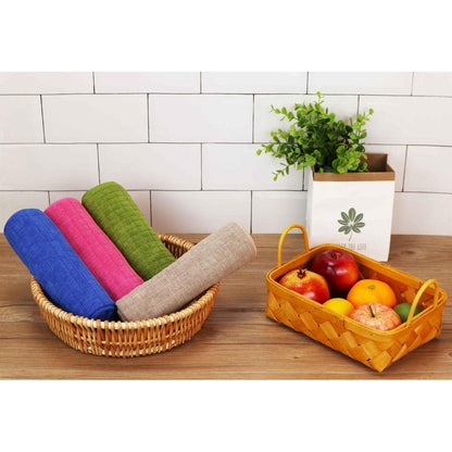 8er-Set Mikrofaser Küchentücher 45x65cm Khaki
