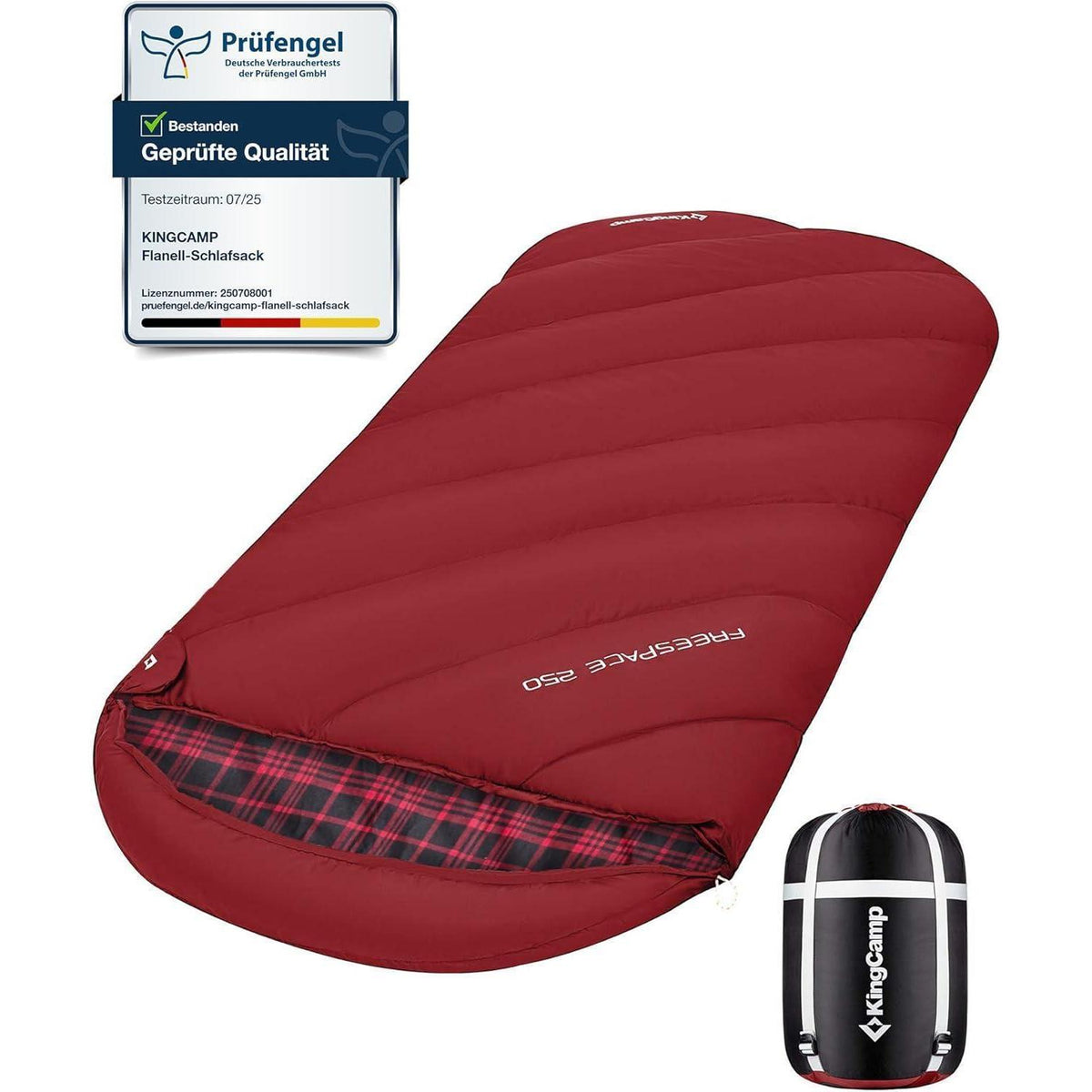 XXL Baumwoll-Deckenschlafsack für Erwachsene – Warm & Komfortabel