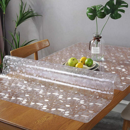 PVC Tischdecke wasserdicht 90x200cm - Tischfolie für Küche & Co.