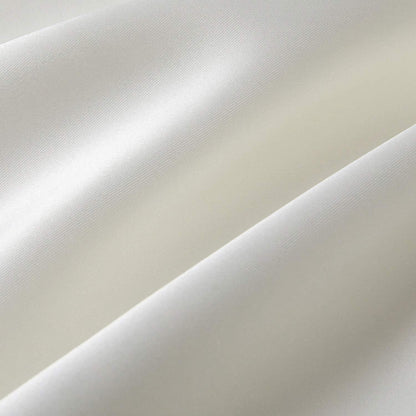 Satin Bettwäsche Set Weiß 135x200cm - 4-teilig