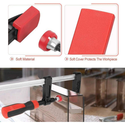 4er Set F-Schraubzwingen 80x600mm – Holzbearbeitung & DIY