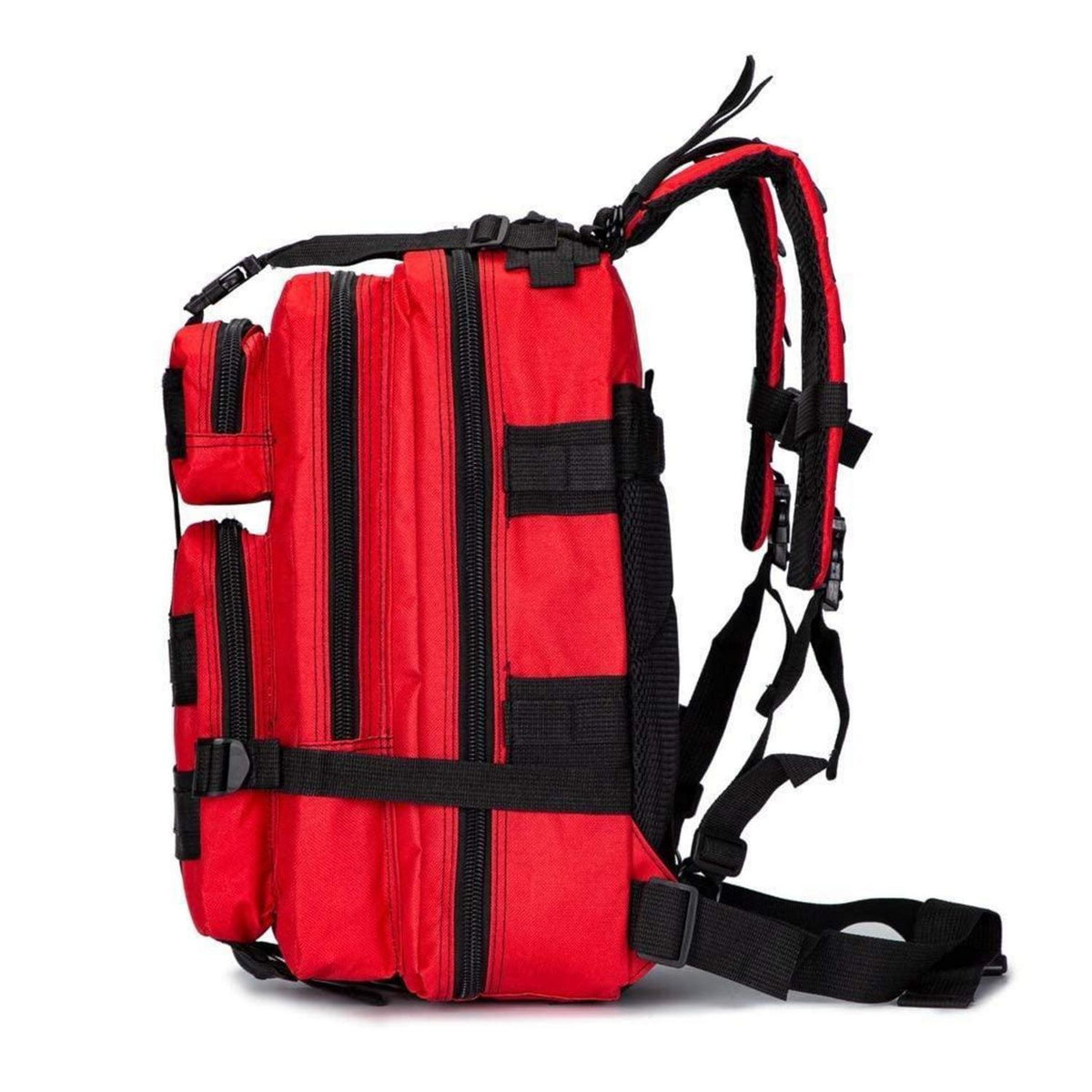 Taktische Erste-Hilfe-Tasche MOLLE EMT IFAK Rucksack Rot