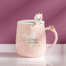 Süße Einhorn-Tasse für Mädchen - Keramik Kaffee Kinderbecher
