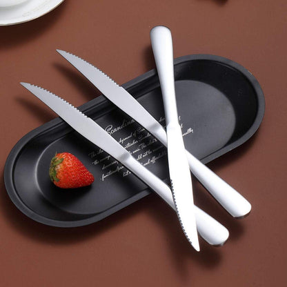8tlg Edelstahl Steakmesser Set Besteck Spülmaschinenfest