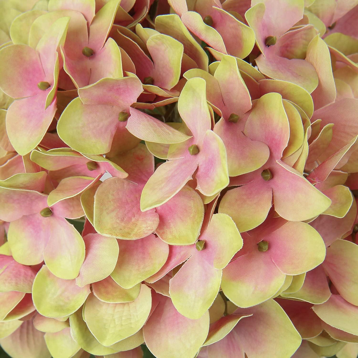 Künstliche Hortensie Blumen Real-Touch Kunstblumen Hydrangea Deko 2