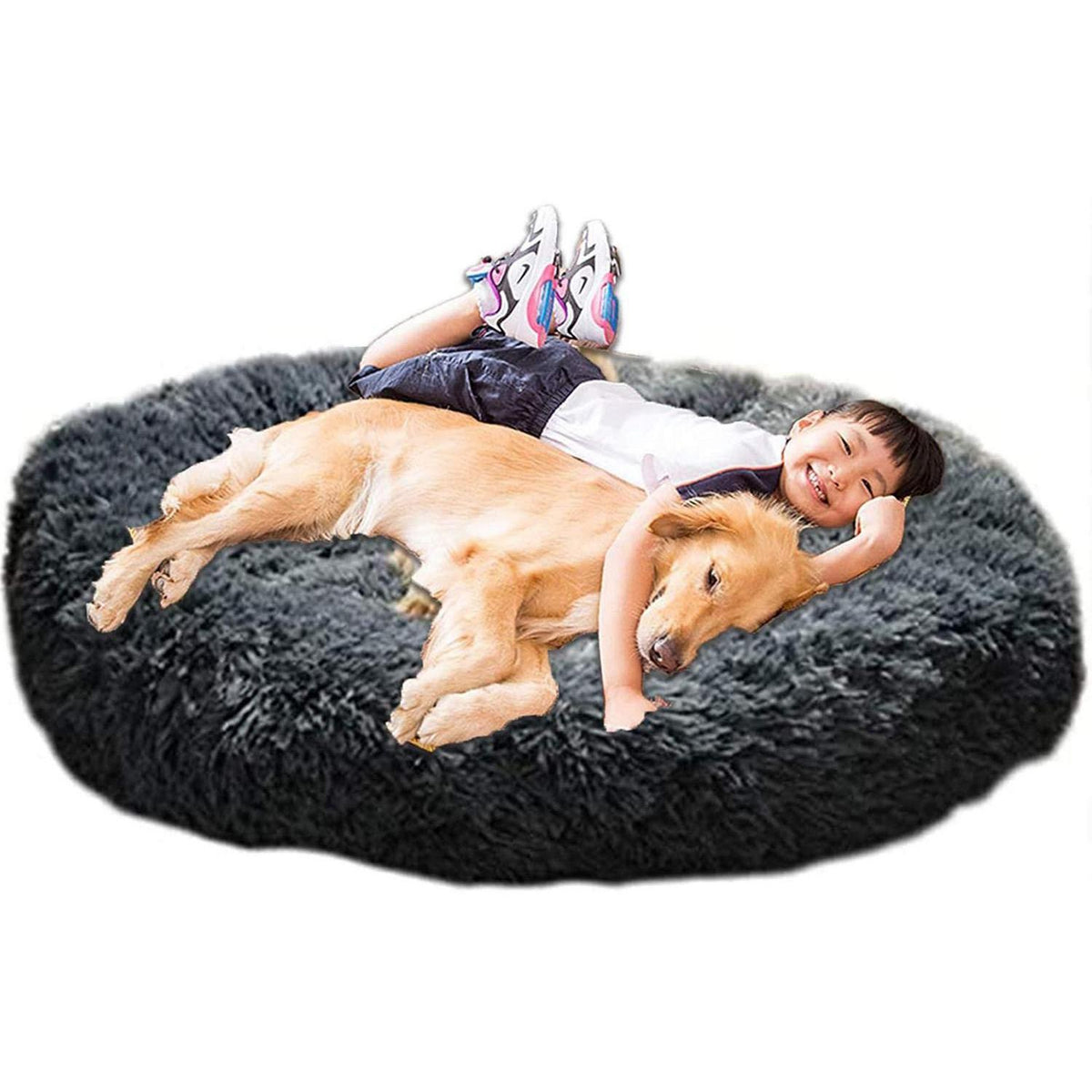 Orthopädisches Hundebett XXL – Waschbar & Kuschelig
