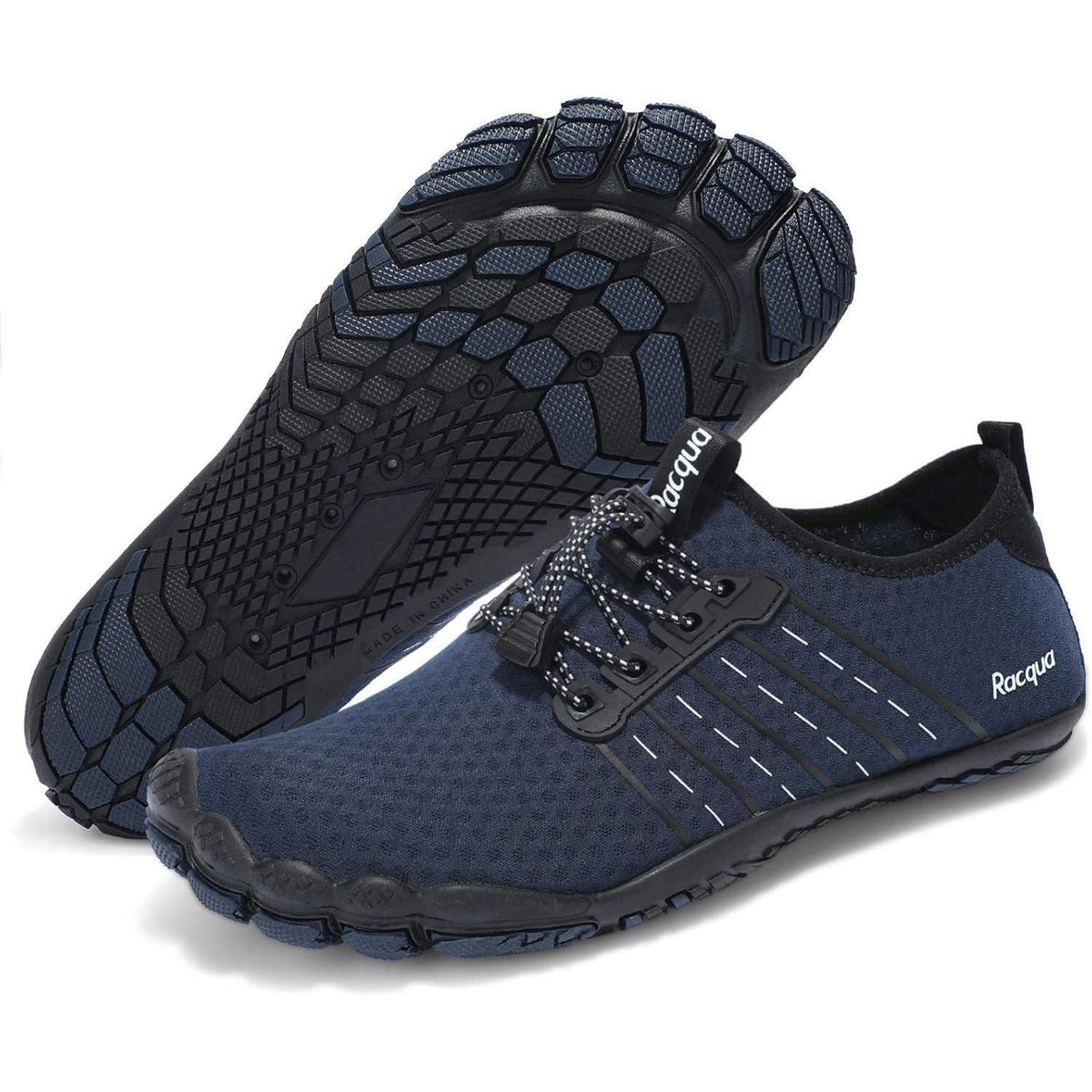 Aqua Schuhe Herren Damen Barfuß Wasserschuhe Blau
