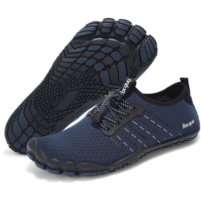 Aqua Schuhe Herren Damen Barfuß Wasserschuhe Blau