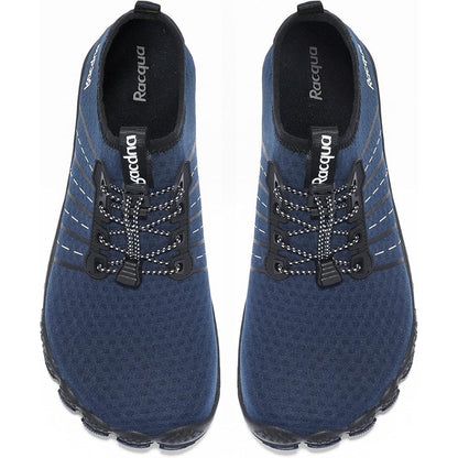 Aqua Schuhe Herren Damen Blau Schnelltrocknend Barfußgefühl