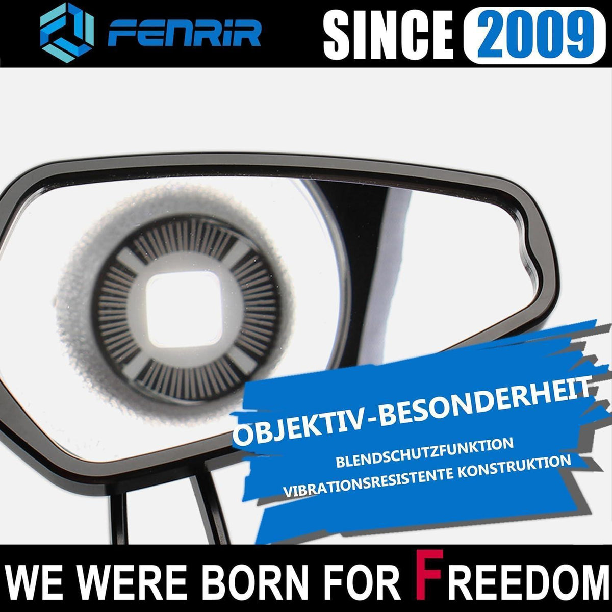 Motorrad Lenkerendenspiegel CNC Aluminium Blendschutz