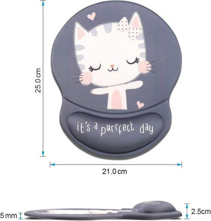 Ergonomisches Gel Mousepad mit Handgelenkauflage