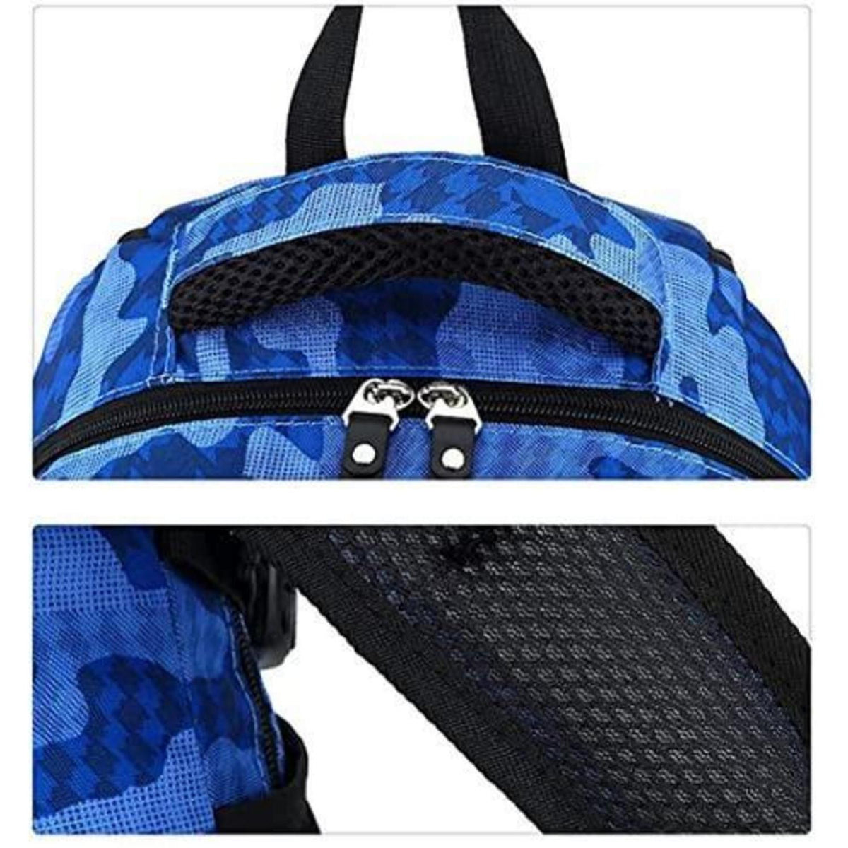 Trolley Rucksack Schultrolley 6 Räder Armeegrün für Jungen & Teenager