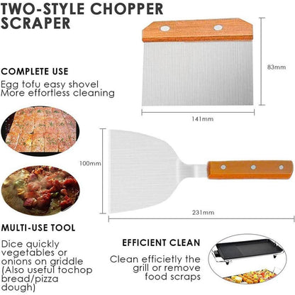 20-tlg Profi Grillzubehör Set mit Tasche Grill Geschenke
