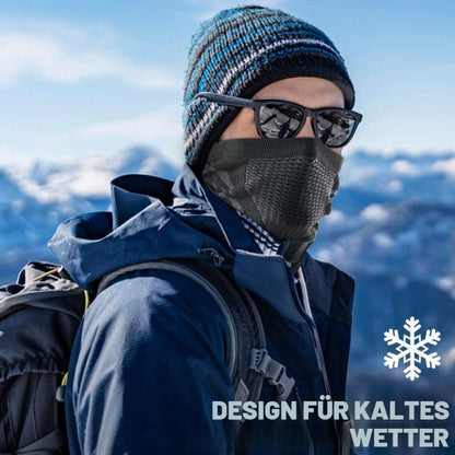 Winter Halswärmer & Sturmhaube – Schwarz