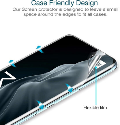 3er Pack LK Displayschutz Xiaomi Mi 11 Pro - HD Klar Transparent - Selbstheilend - Blasenfrei - 2,5D Rand - Hohe Touchscreen Empfindlichkeit