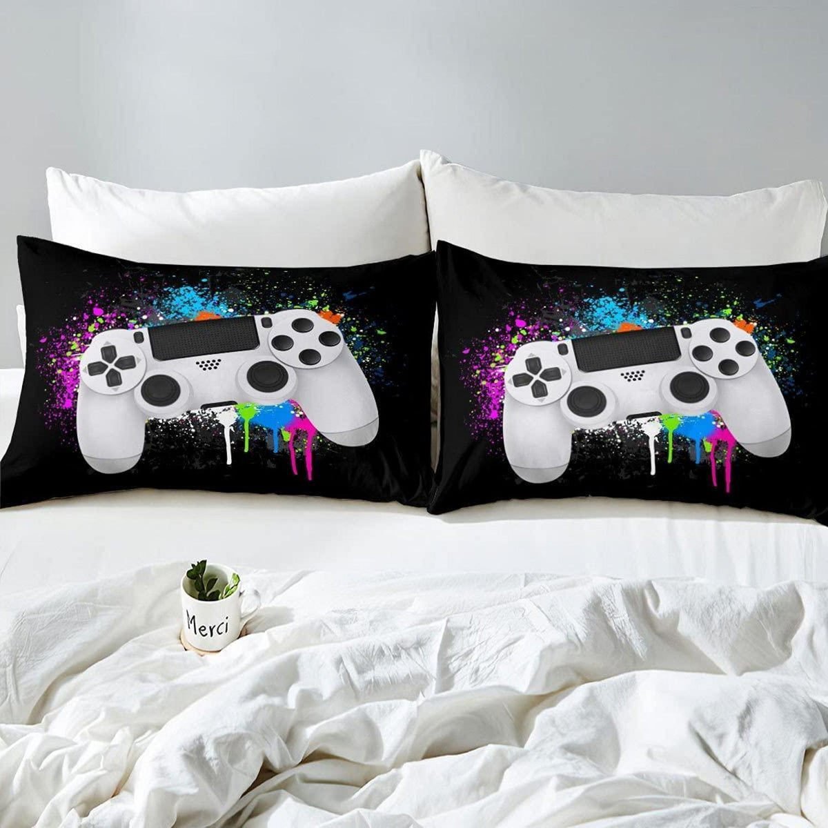 Spielen Bettwäsche Set Tie-Dye Hippie Design für Jungen & Teenager