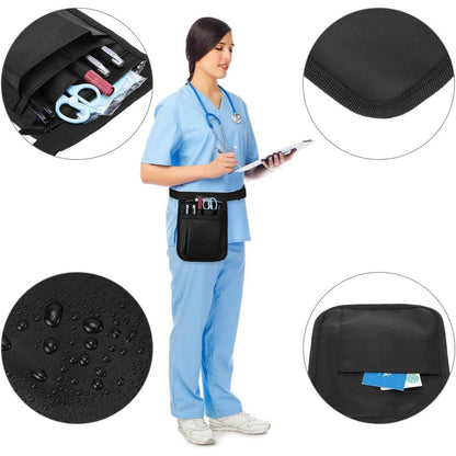 QWORK® Krankenschwester Tasche Hüfttasche Verstellbarer