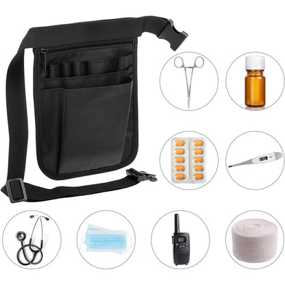 QWORK® Krankenschwester Tasche Hüfttasche Verstellbarer