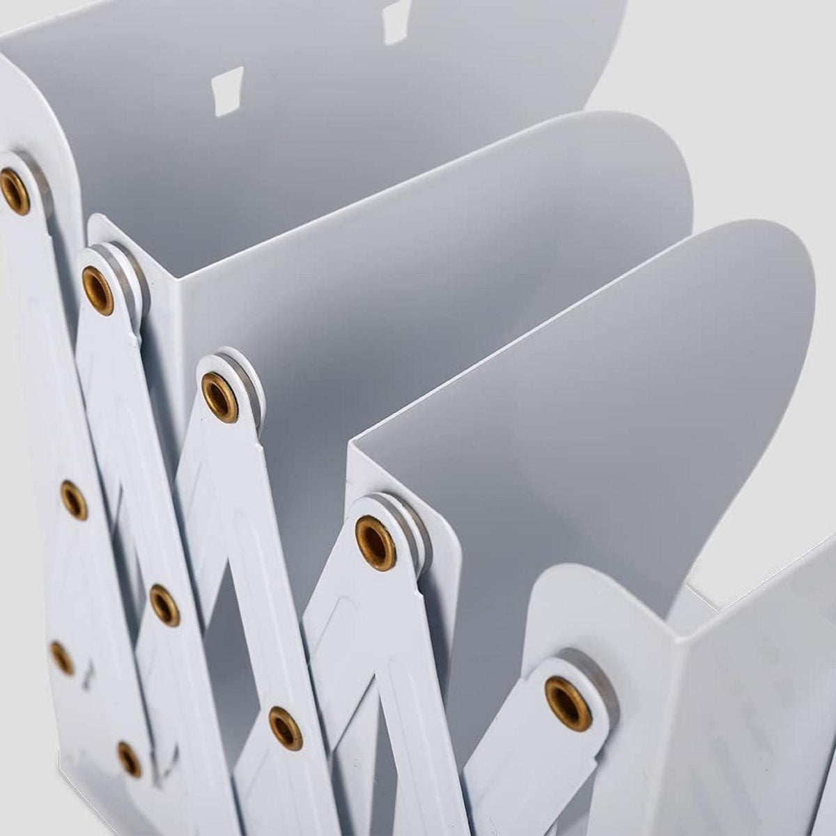 Buchstützen mit Stifthalter, verstellbare Bookends bis 19