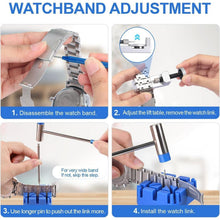 Uhrenarmband Werkzeug Set Uhrmacherwerkzeug Benutzerhandbuch
