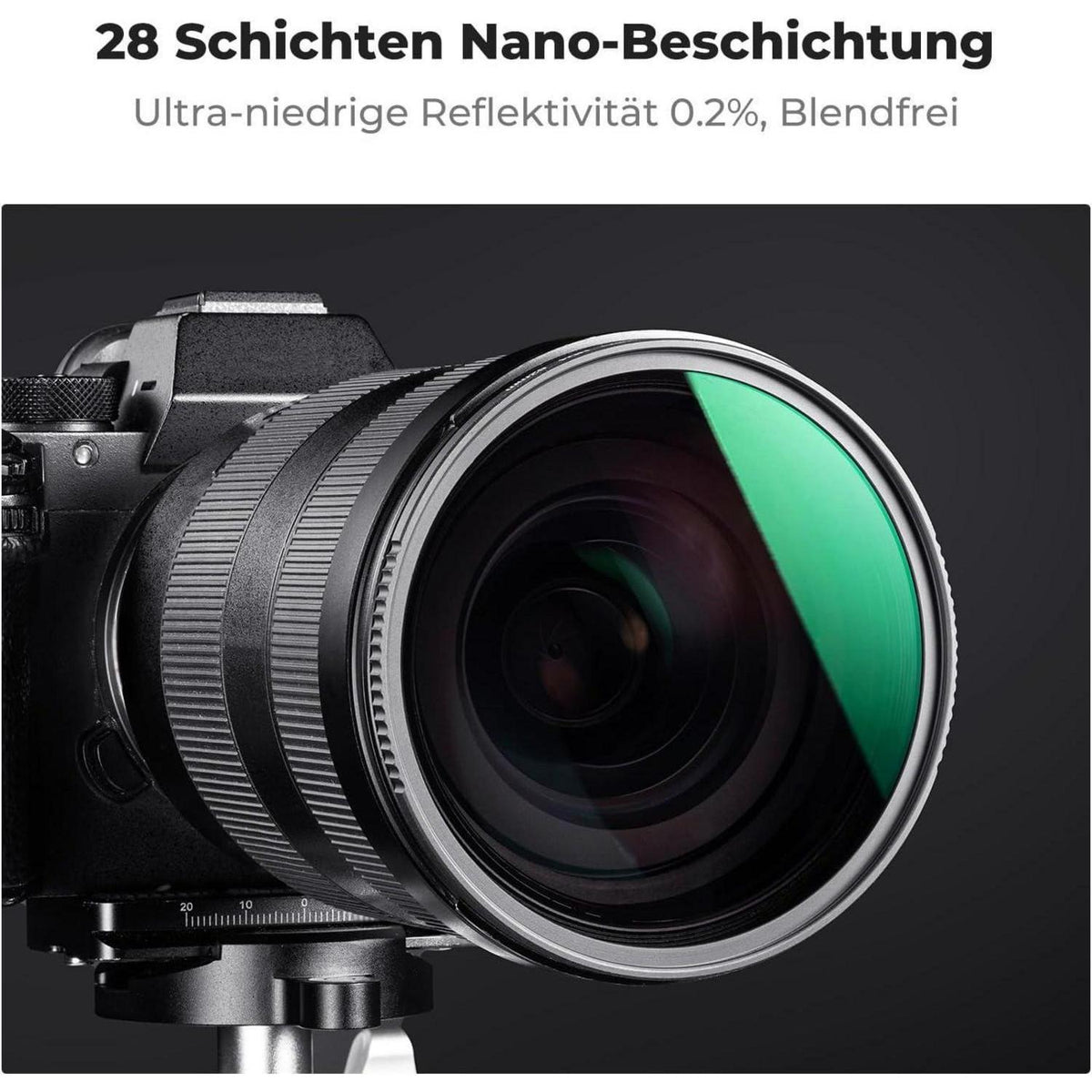 ND Filter Set 62mm für Weitwinkelobjektive | ND4, ND8, ND64, ND1000