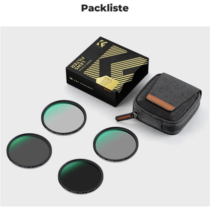 ND Filter Set 49mm Neutralgrau für Weitwinkelobjektive