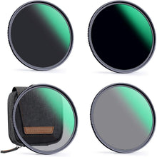 82mm ND Filter Set ND4+ND8+ND64+ND1000 Kit Aluminium Rahmen