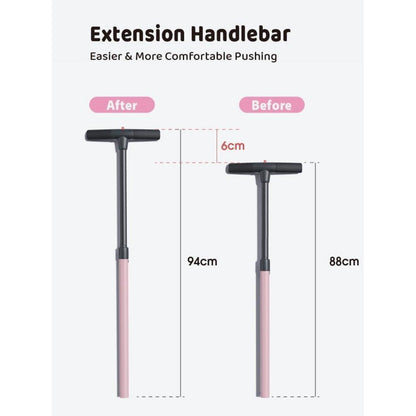 5-in-1 Laufrad & Dreirad für Kinder ab 1 Jahr, Rose Pink