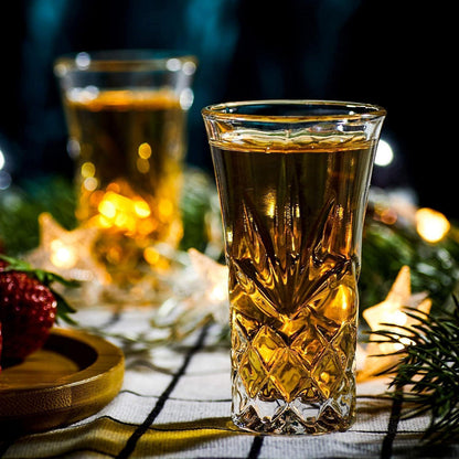 Shot-Gläser Tequila 57ml Schwerer Boden 6 Stk. Luxus