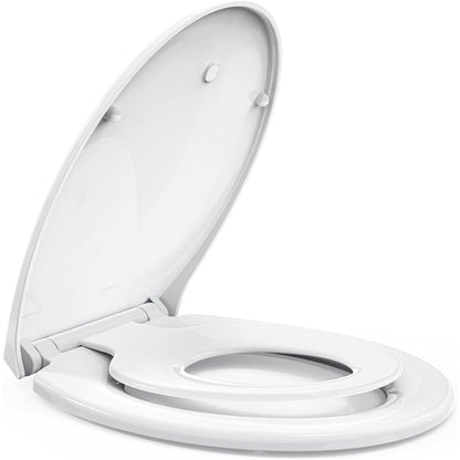 Toilettendeckel mit Absenkautomatik und Kinderbrille - O
