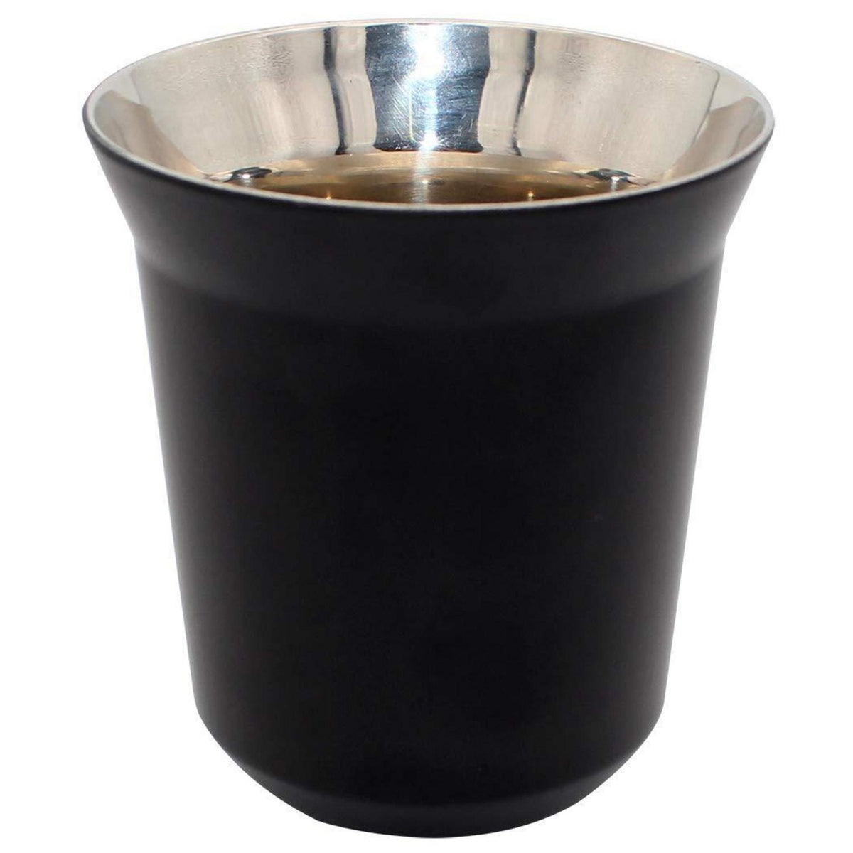 Edelstahl Espresso Tasse, Thermoisoliert 160ml Schwarz