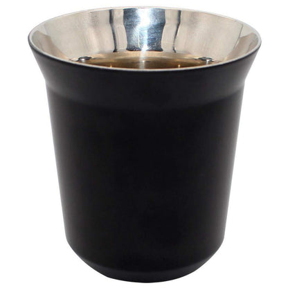 Edelstahl Espresso Tasse, Thermoisoliert 160ml Schwarz