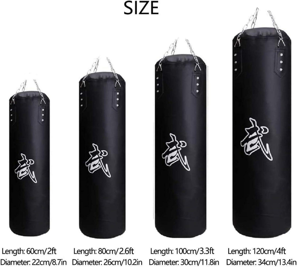 Boxsack Hängend Sandsack Set für Boxen MMA Muay Thai UFC 120cm