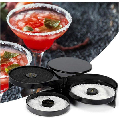 3 in 1 Glas Rimmer Margarita Cocktail Zubehör Bar Zubehör