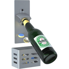 Magnetischer Wand Flaschenöffner Grau